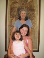 Susan, Pam, daughter Three generations, 2009